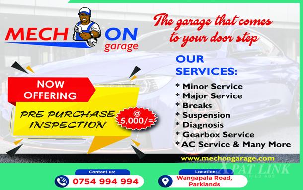 THE GARAGE THAT COMES TO YOUR DOORSTEP